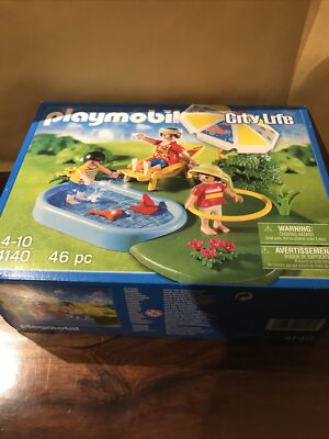 Playmobil Set 4140 CITY LIFE Planschbecken Garten Party Sommerurlaub NEU