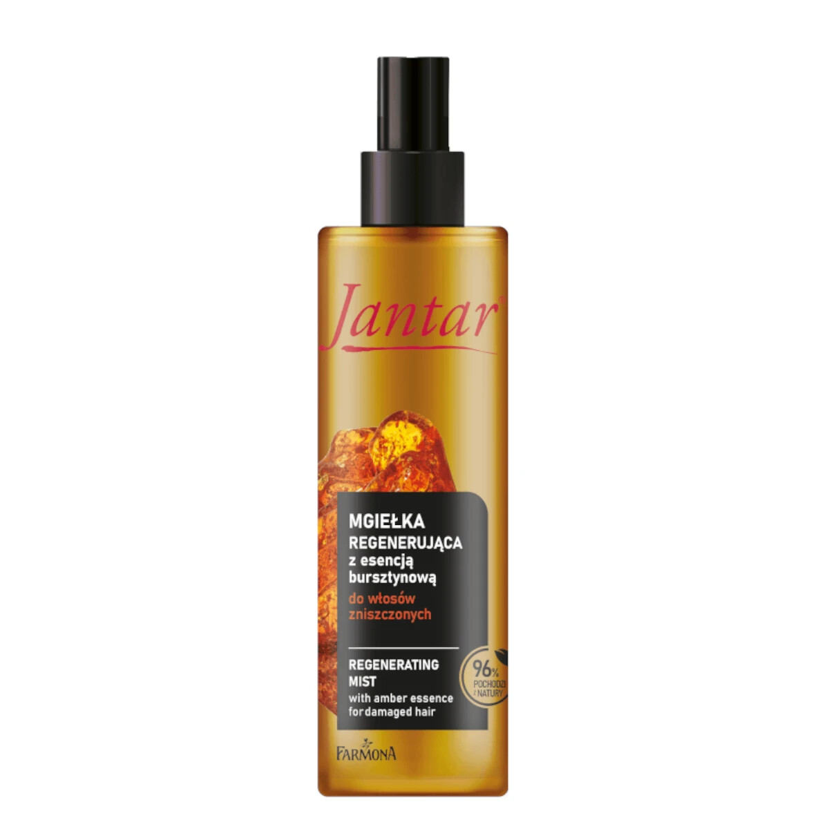 Farmona Jantar Regenerating Hair Mist with Amber Essence for Damaged Hair 200ml