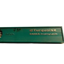 Berol Turquoise Eagle Drawing Leads 3H 2375