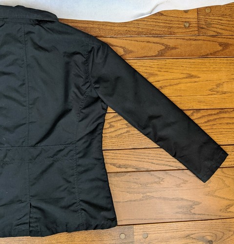Oglebay Resort Black Jacket Women's Size M Button Up Coat Zoo West Virginia - Picture 12 of 12