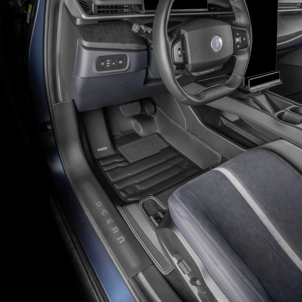 TuxMat Custom Floor Mats for Fisker Ocean - 2023-2024 - Full Set - Image 2 of 4