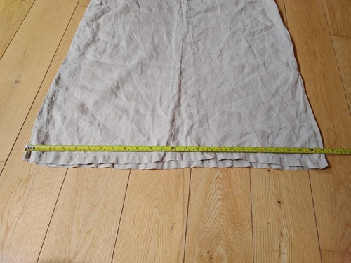 Racing Green Womens 100% Linen Beige Dress Size UK 14 - Picture 19 of 19