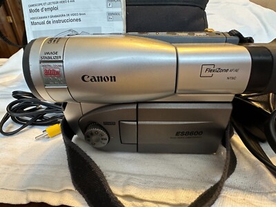 Canon ES8600 Hi-8 Analog Camcorder for sale online | eBay