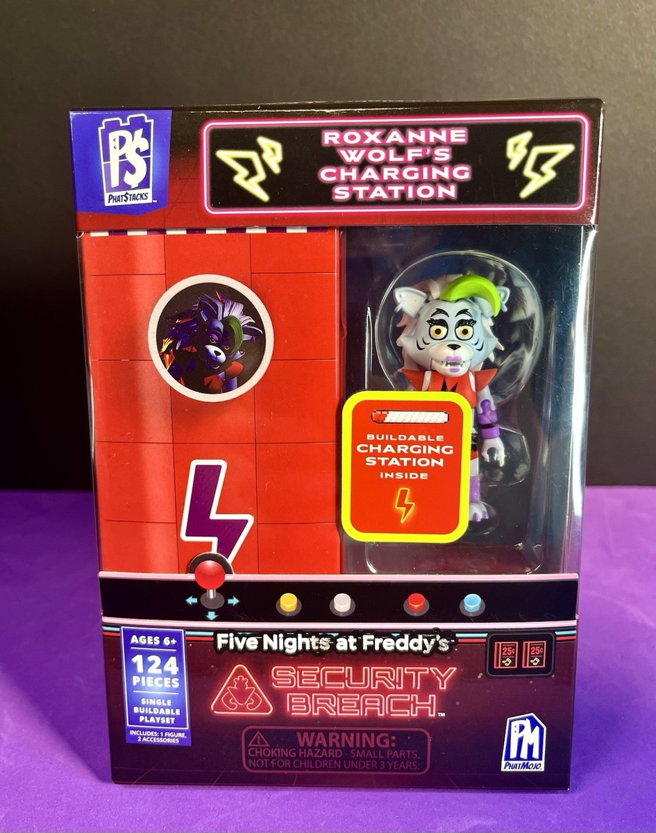 2025 PhatMojo FNAF Security Breach - ROXANNE WOLF'S Charging