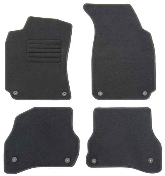 FußMatten Set FüR VW Passat 3BG 2000-2003 Limo Variant Autoteppiche Passform-image
