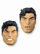 Mezco One 12 Superman Man of Steel - Angry & Surprised Head Sculpts 1 12 Scale