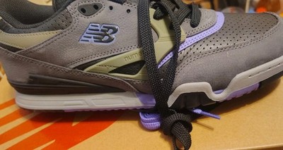 New Balance Numeric 770 Men s Skateboarding Low Top Lace-Up Gray/Black/Purple