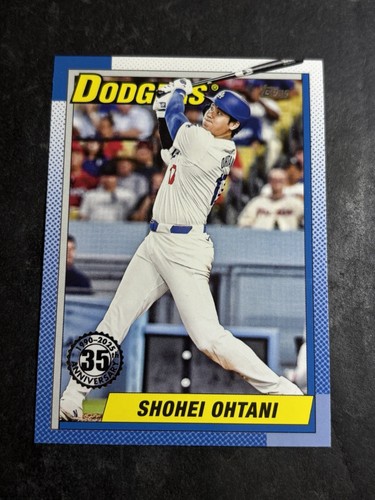 2025 Topps 1990 Insert Shohei Ohtani #T90-100 - Los Angeles Dodgers