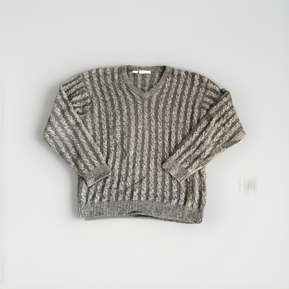 Vintage Giorgio Armani Le Collezioni Men's Sweater Crew Neck Wool