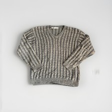 Suéter De Colección Giorgio Armani Le Collezioni Para Hombre Cuello Redondo Lana Talla Grande L