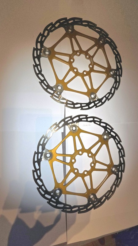 Hope Gold Brake Disc Rotor 203mm Compatible with Floating, Saw, MTB