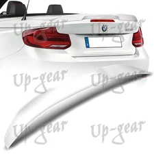 For 2015-2021 BMW F23 2-Series Convertible W-Power Pearl White Trunk Lid Spoiler