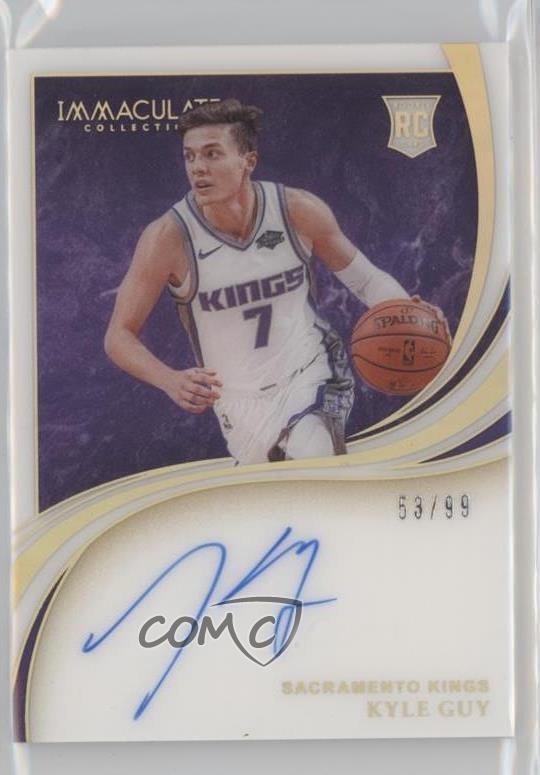 2019 Panini Immaculate Introductions 53/99 Kyle Guy #IRI-KGY Rookie Auto RC 3hd
