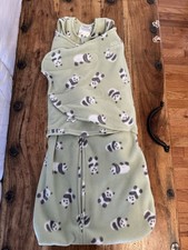 Halo Green Pandas 3-6 Months Sleep Sack EUC