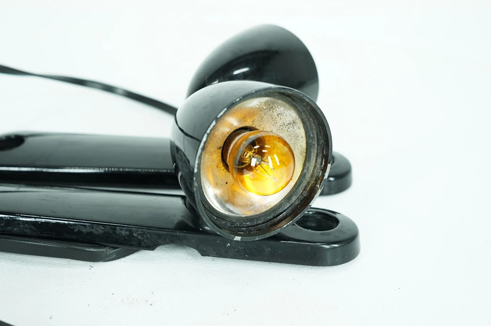 13 Harley Touring FLHX Street Glide OEM Front Left Right Turn Signal Indicators - Image 3 of 4