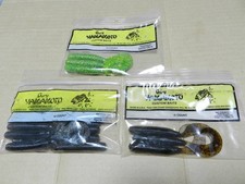 Gary Yamamoto Gary 6-inch Single Tail Jumbo Grub 16 pcs 6-inch Jumbo Grub