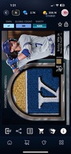 2024 Museum Collection - Bobby Witt Jr RARE - Jumbo Patch Digital Bunt