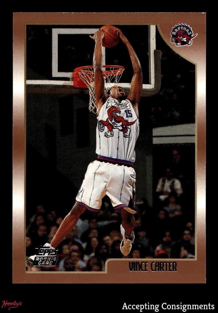 ビンスカーター NBAカード 98-99 topps FINEST PSA 9 Vince Carter 1998 Topps #199 Base Price Guide - Sports Card