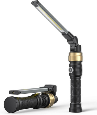 HOTLIGH Rechaegeable Work Light, 5000Mah Magnetic Flashlight with 360° Rotate Fo