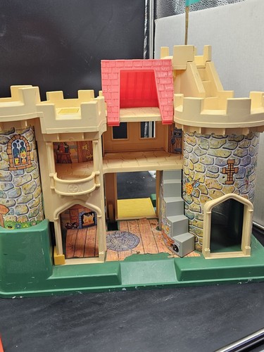 Fisher-Price Little People Play Family Castle #993 1974 King Knight Woodsman - Foto 13 di 20
