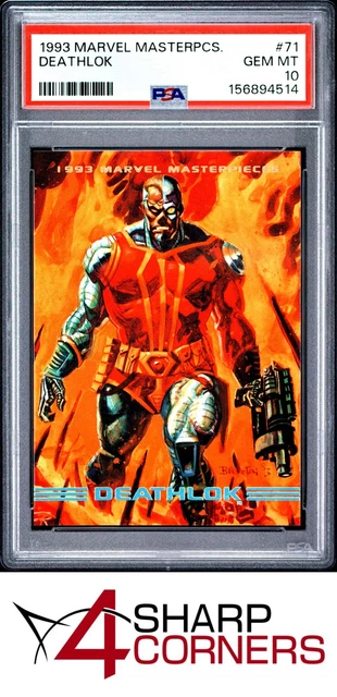 1993 Marvel Masterpieces #71 Deathlok PSA 10