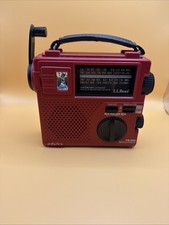LL Bean FR-200 Emergency RADIO Short Wave AM/FM Hand Crank Eton Recycle Power