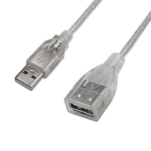 USB Cable Male to Female Extension 2.0 5m Lead 480mbps Plug Computer Socket - Picture 6 of 12