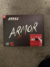 MSI AMD Radeon RX 570 Armor 8GB GDDR5 Graphics Card (RX 570 ARMOR 8G OC)