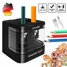 Elektrischer Spitzer Anspitzer Automatischer Bleistift Büro Spitzmaschine DHL