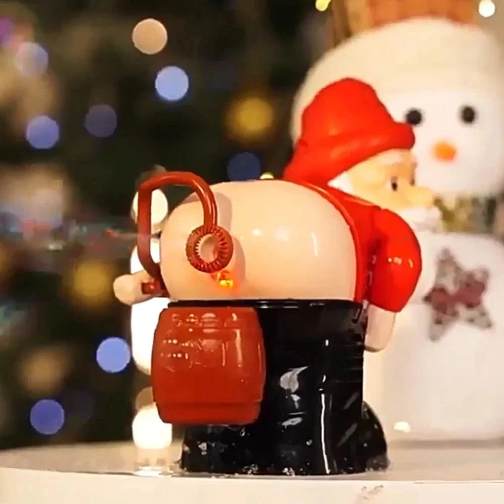Santa Christmas Bubble Blower Machine