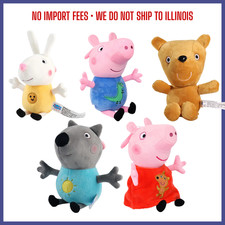 19cm Peppa Pig Plush Toy Peppa George Soft Stuffed Dolls Kids Gift FREEHSHIP