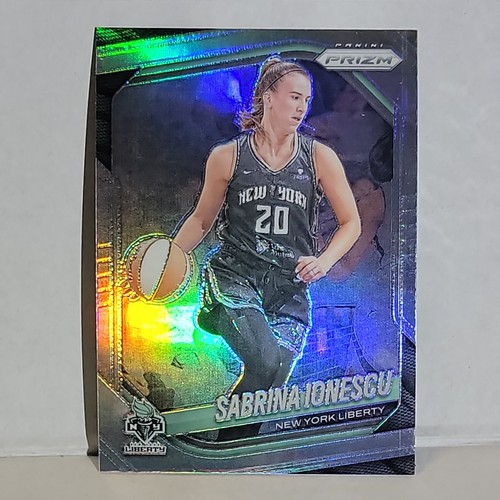 2025 Panini WNBA Prizm #19 Sabrina Ionescu Silver  Prizm New York Liberty