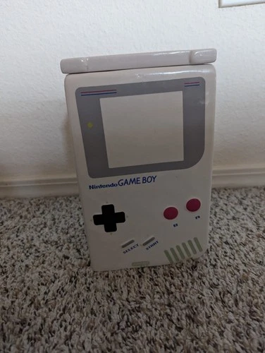 Nintendo Gameboy Cookie Jar Ceramic Vintage