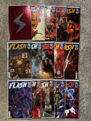 Absolute Flash 1 2 3 4 5 6 7 8 9 10 11 12 13 14 15 1st PRINT Complete Set Lot