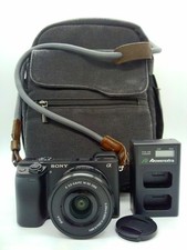 SONY ILCE-6400 Alpha 24.2MP Camera 16-50MM Lens & Bag (EC1047455)