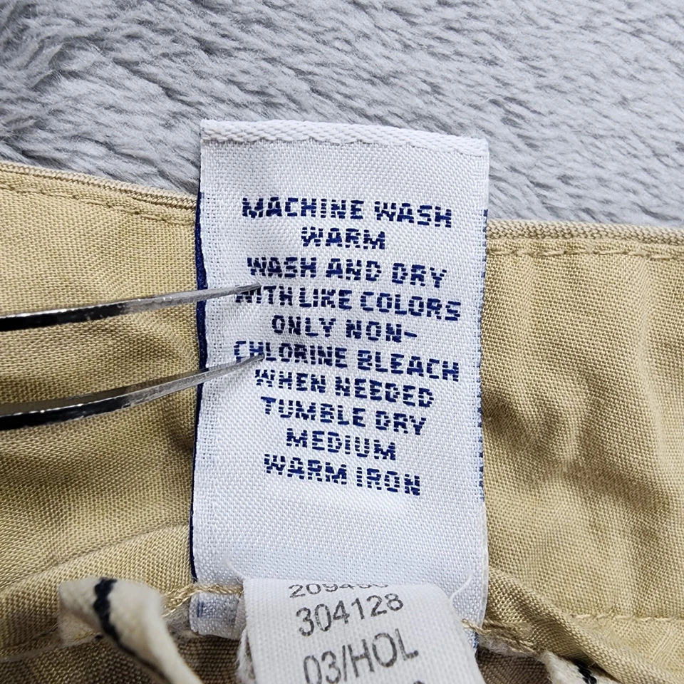 Pantalones Cortos De Colección Y2K GAP Para Mujer 10 Tostados Caqui Chino Bermudas Algodón Preppy Verano Foto 4 de 4