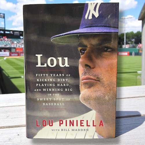 Lou Fifty Years of Kicking Baseball, Hardcover, Lou Piniella SIGNIERTES Buch