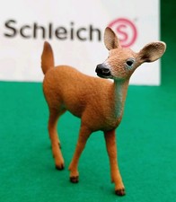 Schleich 3" female white tailed deer figure 2013 retired. Good preowned condit.