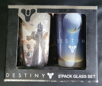 Bungie Destiny 2 Pack Glass Set Glass Video Game Merchandise Pint Set 2017