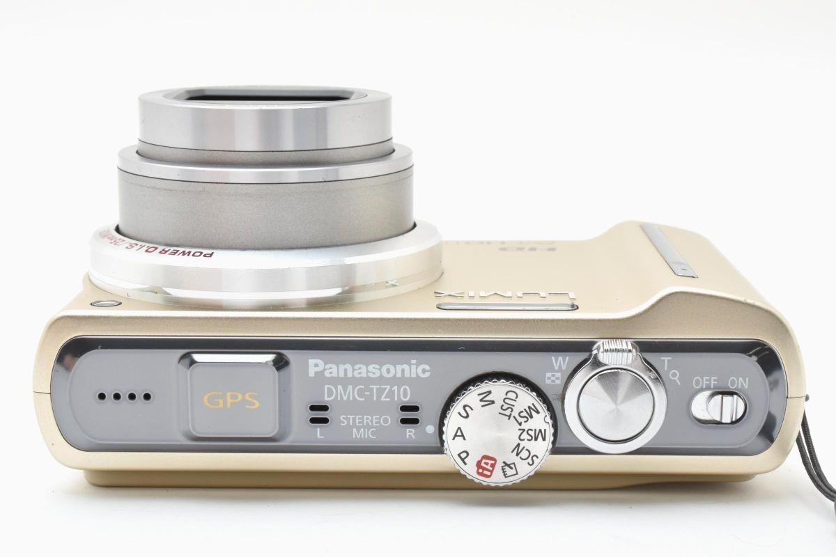 Panasonic LUMIX DMC-TZ10 GOLD DSC-TZ7 SILVER LEICA DC VARIO ELMAR 