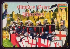 STRELETS MINIATURES 1/72 - M012 Military Order Warriors - MEDIEVAL WARS