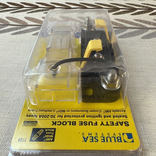 Blue Sea AMI / MIDI Safety Fuse Block 7720 200A, 32V DC FAST FREE PRIORITY SHIP - Picture 6 of 14