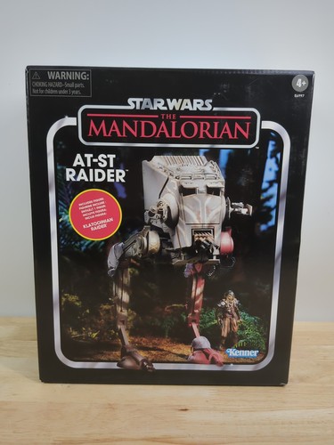 Star Wars Vintage Collection The Mandalorian AT-ST Raider Vehicle w/ Figure New - Picture 2 of 6