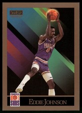 1990-91 SkyBox #223 Eddie Johnson