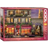 Eurographics Puzzle Zum Chapeau Rouge Restaurant In Paris 1000 Teile