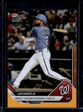 2025 Topps Now #778 Luis Garcia Jr. Orange Foil #d /25