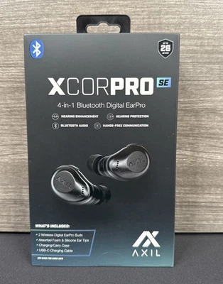 AXIL XCOR PRO SE – Wireless Earbuds with Hearing Protection & Enhancement