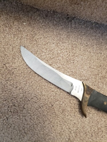 Vintage BUCK AKONUA USA Hunting Knife Read - Picture 2 of 8