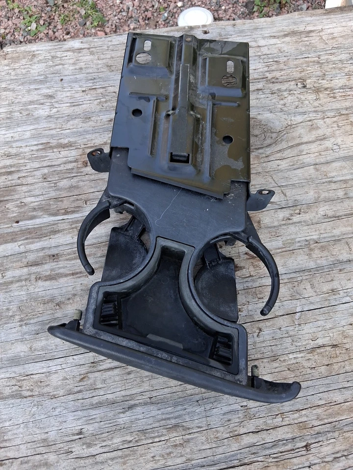  Portavasos y cenicero Ford Windstar 97-03 tablero extraíble negro y montaje Foto 2 de 4