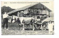 64 Asacain Vera Frontiere Maison Basque Attelage De La Rhune